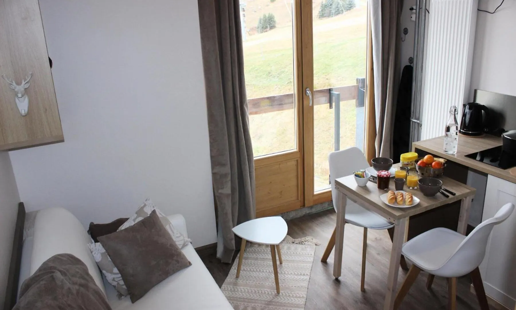 Apartmán Residence Dorons - Charmant Studio Ski Au Pieds Au Coeur Des Menuires Ideal Couple Mae-6134 Saint-Martin-de-Belleville